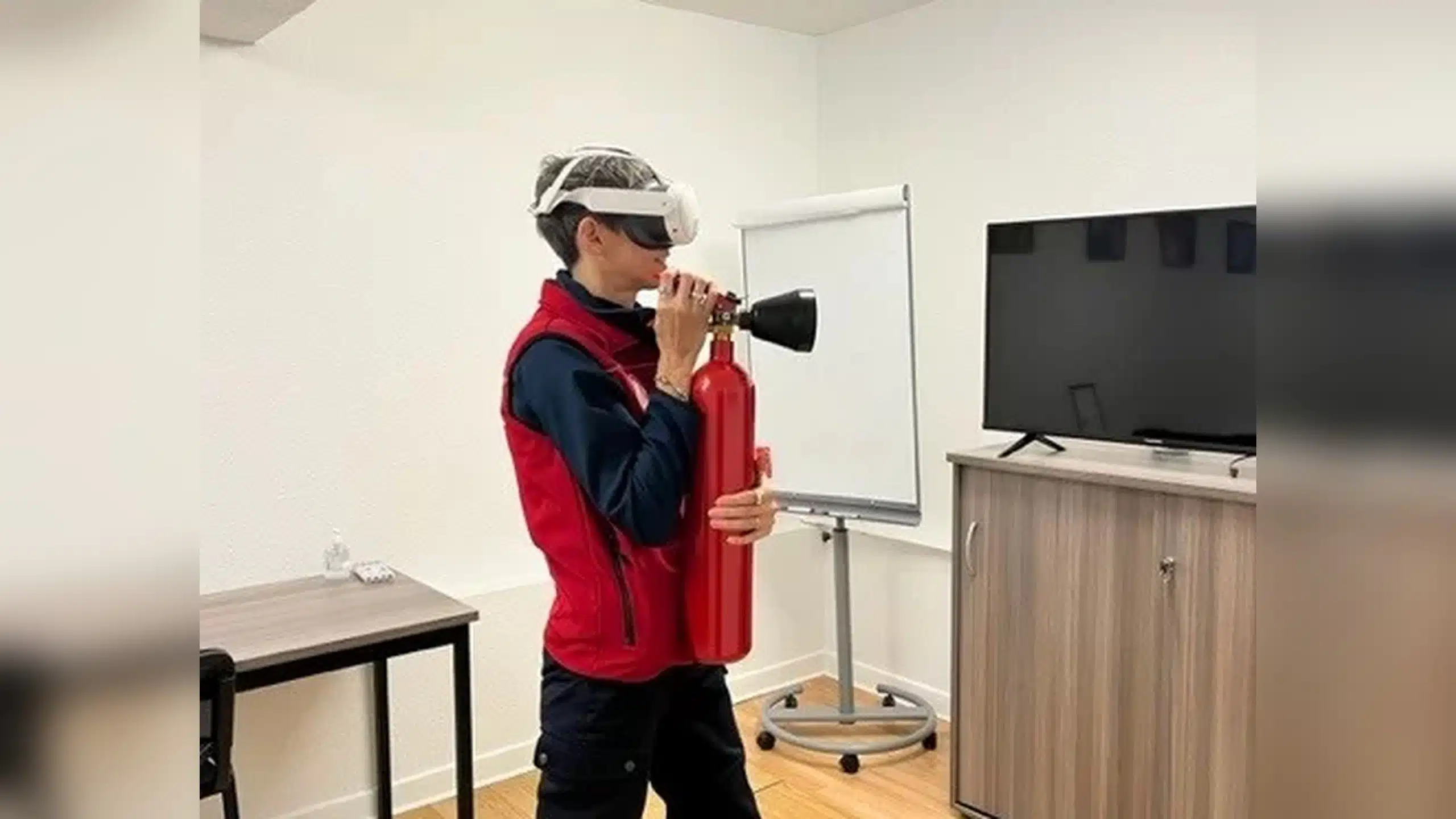 Formation Équipier de Première Intervention (EPI) en réalité virtuelle et augmentée